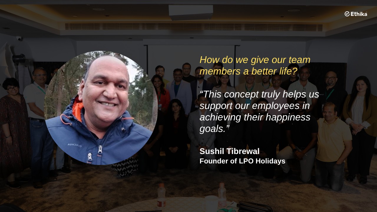 Sushil Tibrewal, founder of LPO Holidays, on the workshop